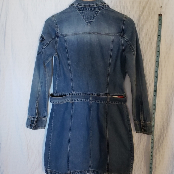 NWOT - Long Tommy Jeans Coat - Picture 6 of 7